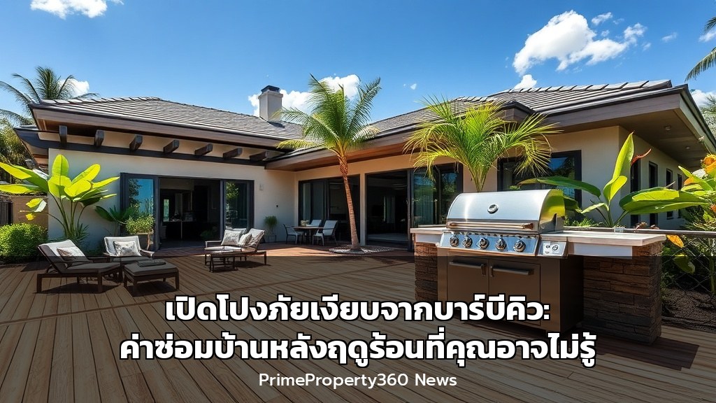 เปิดโปงภัยเงียบจากบาร์บีคิว: ค่าซ่อมบ้านหลังฤดูร้อนที่คุณอาจไม่รู้