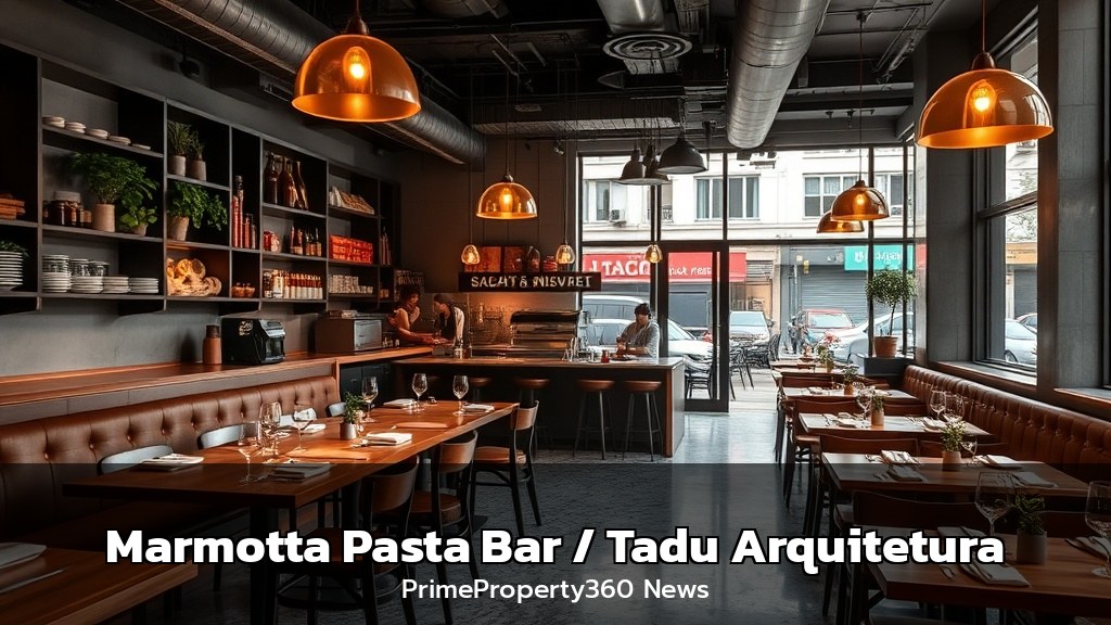 Marmotta Pasta Bar / Tadu Arquitetura