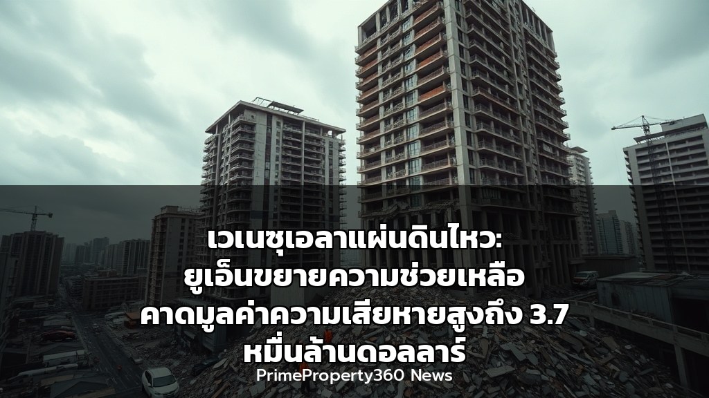 เวเนซุเอลาแผ่นดินไหว: ยูเอ็นขยายความช่วยเหลือ คาดมูลค่าความเสียหายสูงถึง 3.7 หมื่นล้านดอลลาร์