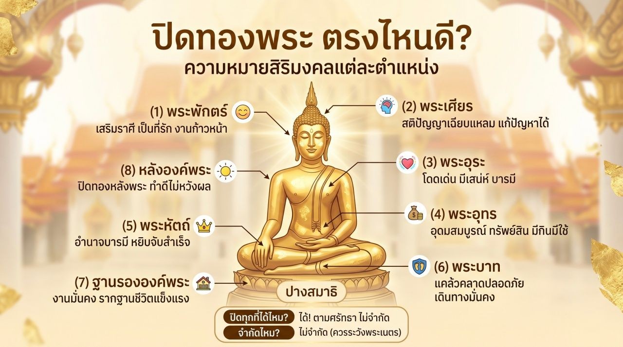 การปิดทองพระ
