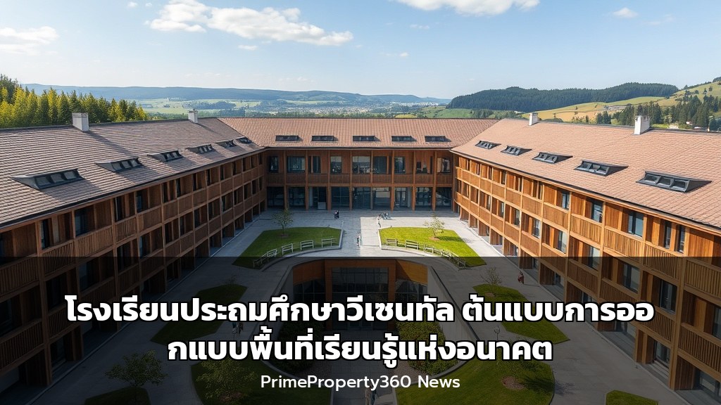 โรงเรียนประถมศึกษาวีเซนทัล ต้นแบบการออกแบบพื้นที่เรียนรู้แห่งอนาคต